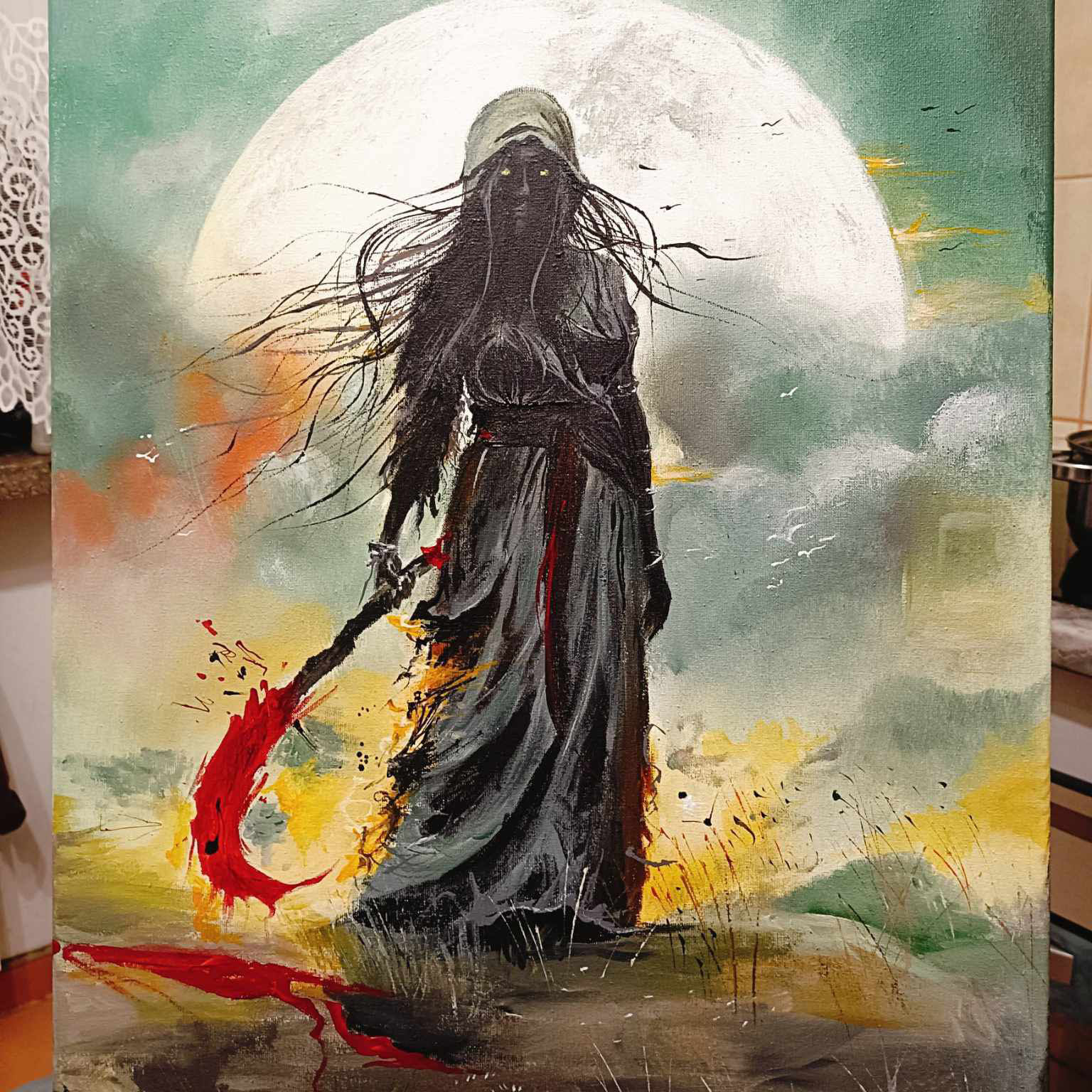 Obraz nawiązujący do motywu przemijania, galeria natchnień